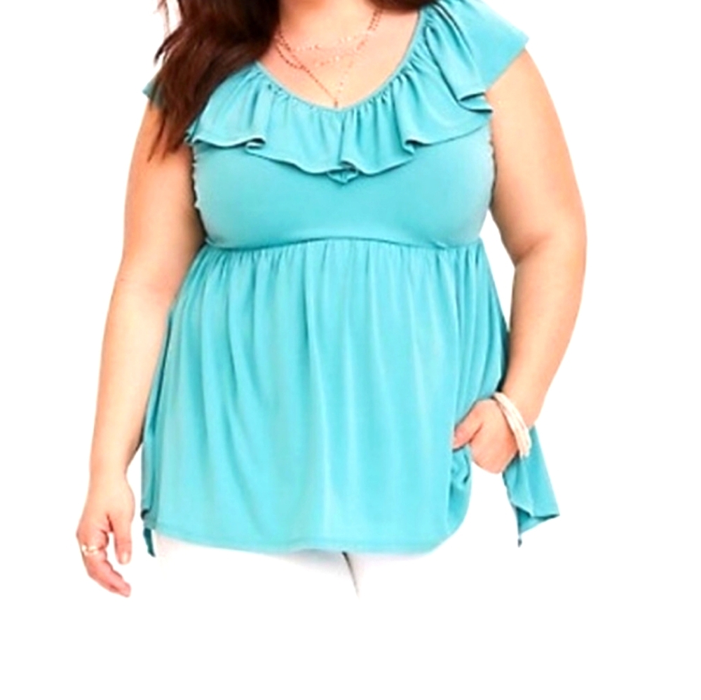 Torrid baby doll blouse